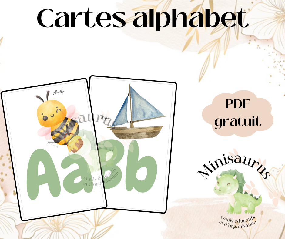 Cartes alphabet - Gratuit