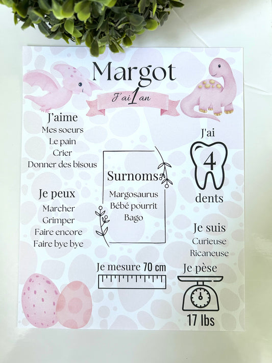 Affiches personnalisées